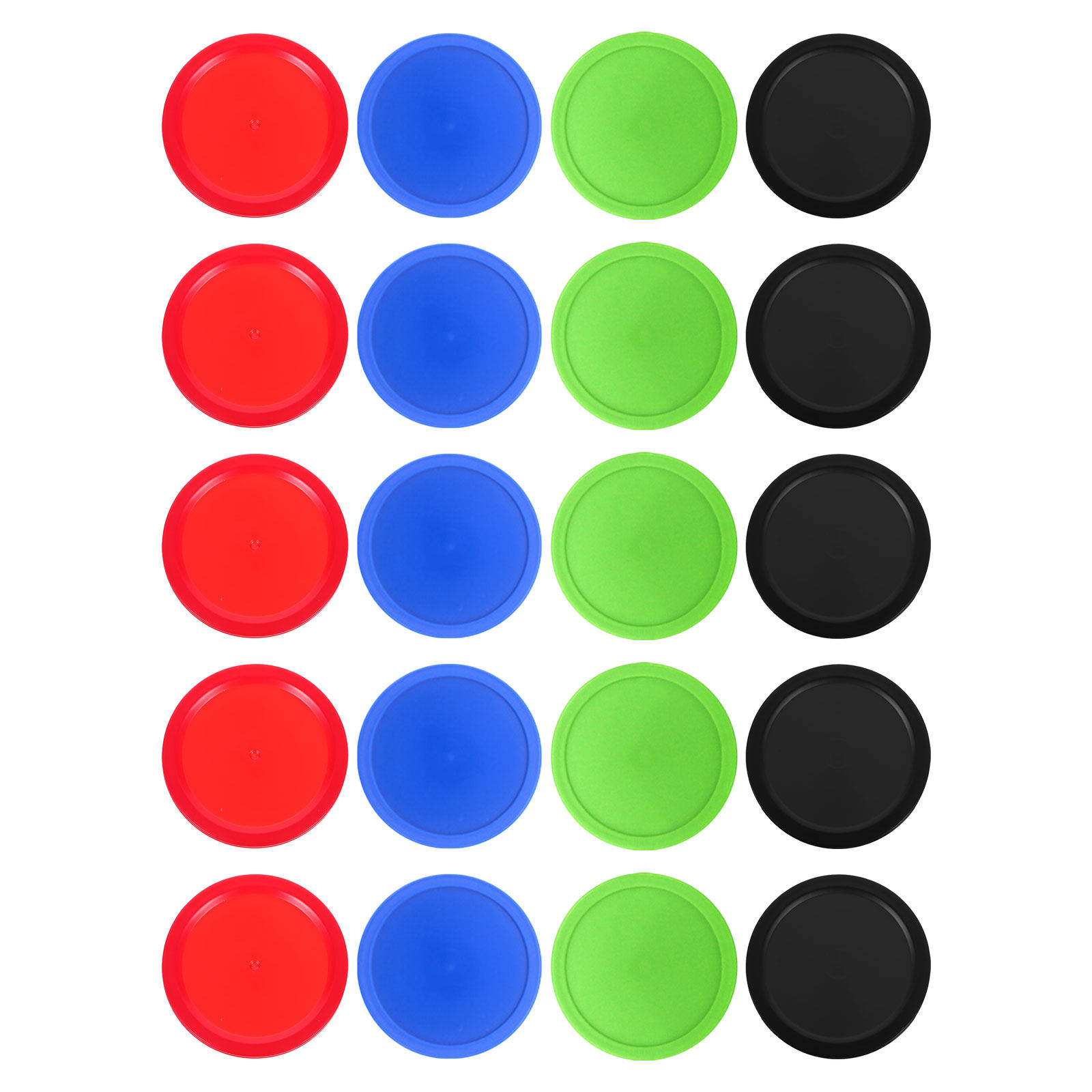 Air Hockey Table - Spieltisch-Zubehör Airhockey-Spielset Teile Pucks Ersatz-Kunststoffplatte Gaming