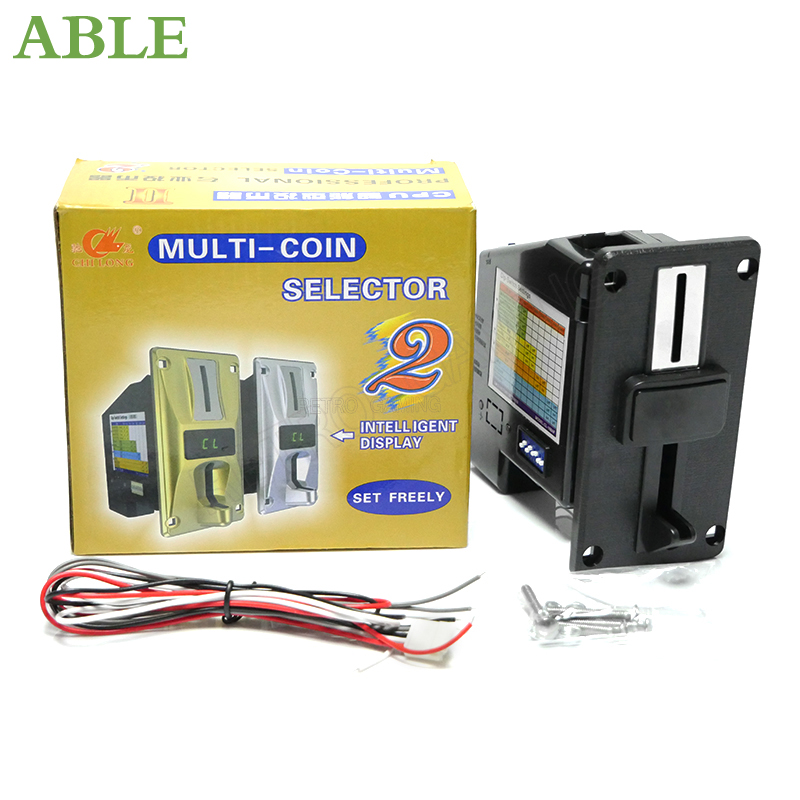 Arcade And Vending - Multi-Münzprüfer-Selektor CL-168 verschiedene elektronische Münz-Roll-Down für