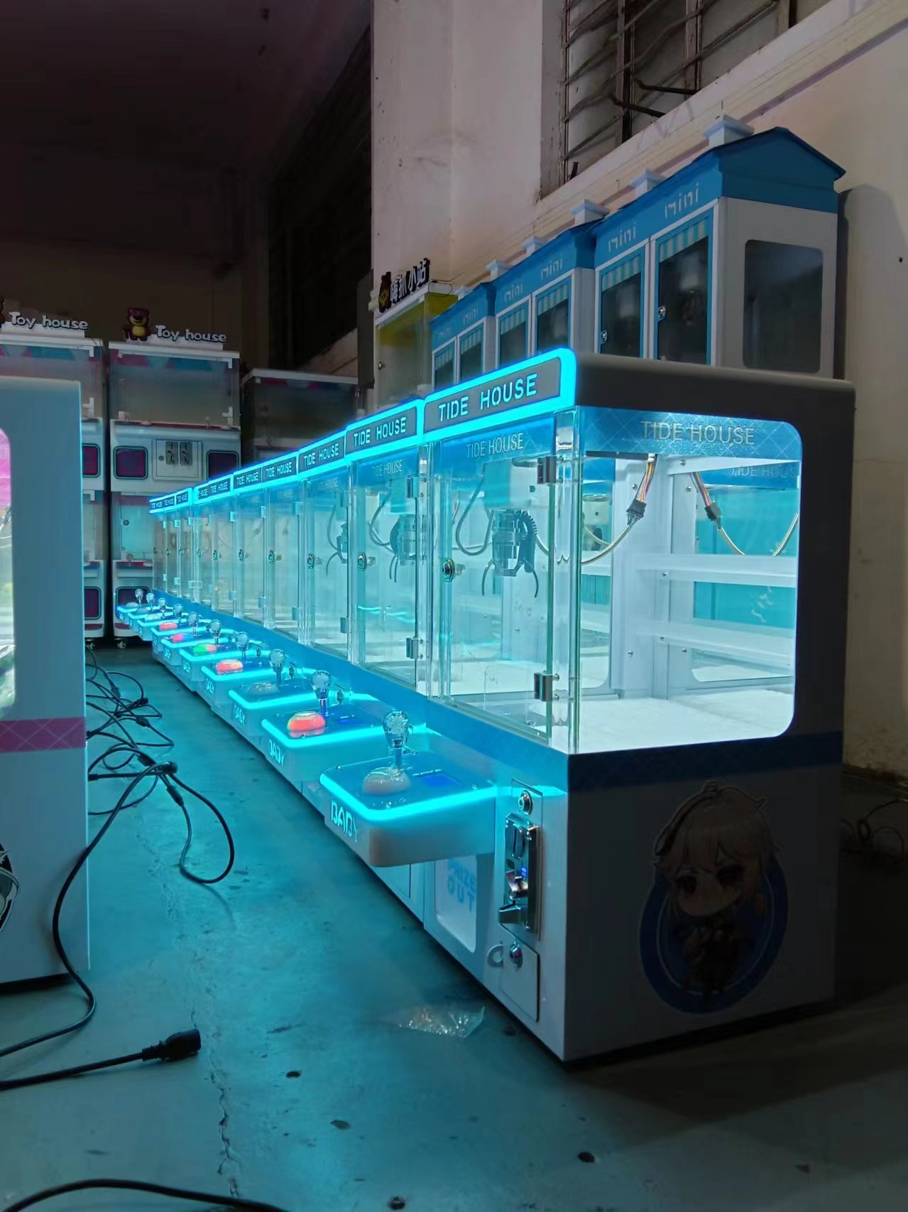 Arcade Vending Machines For Sale - Mini-Desktop-Klauenkran, Arcade-Verkaufsautomat, münzbetriebenes Spielzeug, 1 Jahr