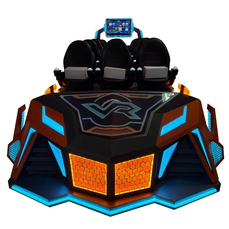 Arcade Games & Vending Co - VR Kriegsschiff 2026 Neue AR/VR-Unterhaltung 9-Personen
