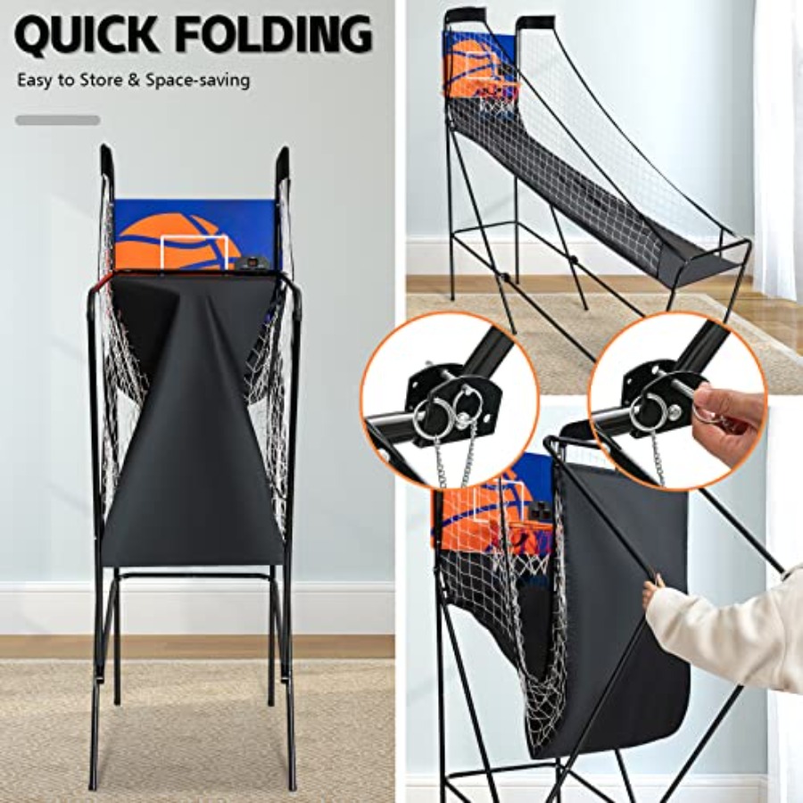 Indoor-Basketball-Arcade-Spiel – Arcade Games & Vending Co Bewertung und Preis