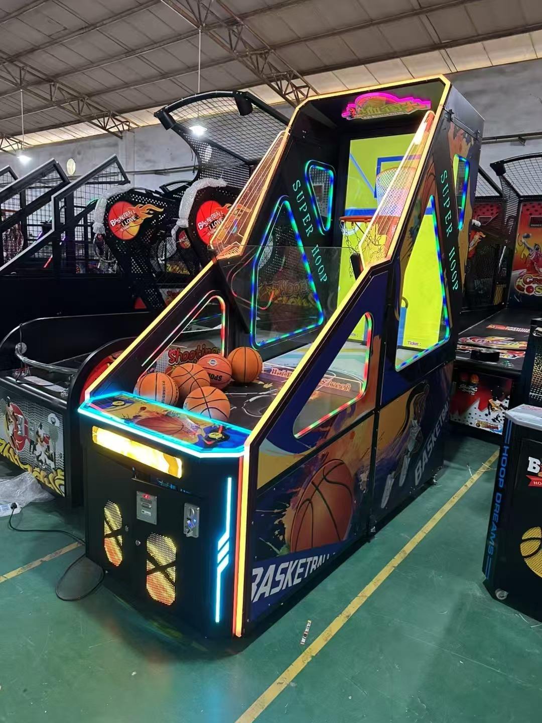Münzbetriebener LED-Basketball – Ticket Redemption Machine Bewertung und Preis