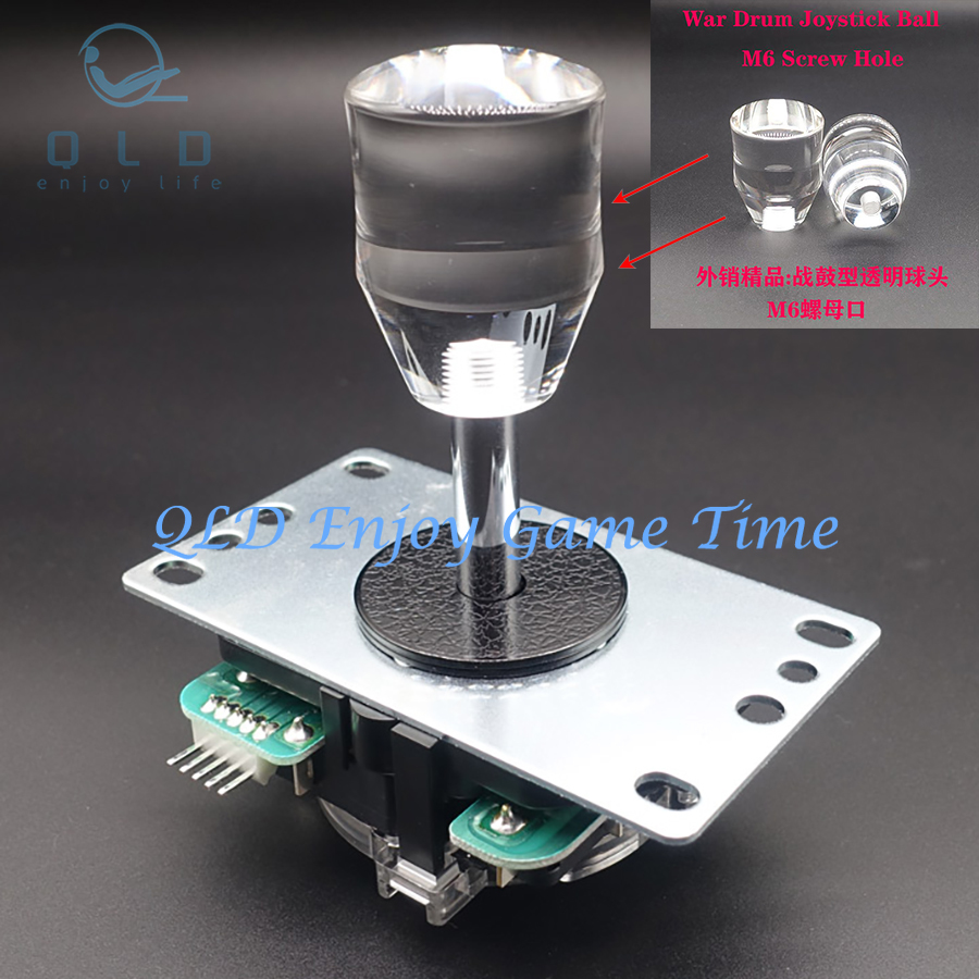 2PCS Arcade Stick Krieg Tromme – Joystick Arcade Parts Bewertung und Preis