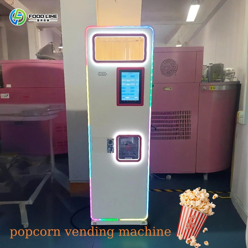 Maßgefertigter Vollautomatisch – Popcorn Vending Machine Bewertung und Preis