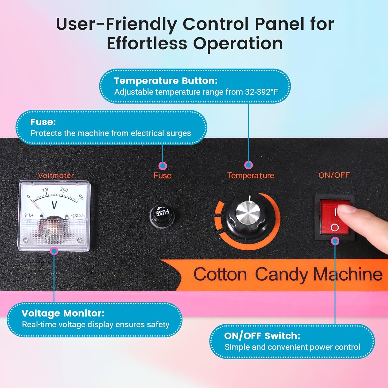 MHT2 Elektrische Zuckerwattema – Candy Floss Machine Bewertung und Preis
