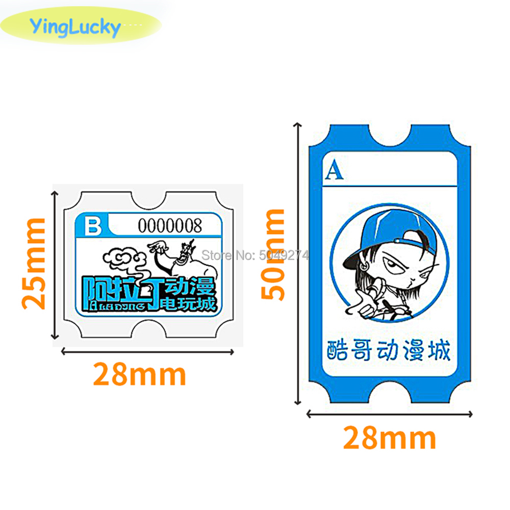 Yinglucky 2000 Stück/Lot Lotte – Ticket Redemption Machine Bewertung und Preis