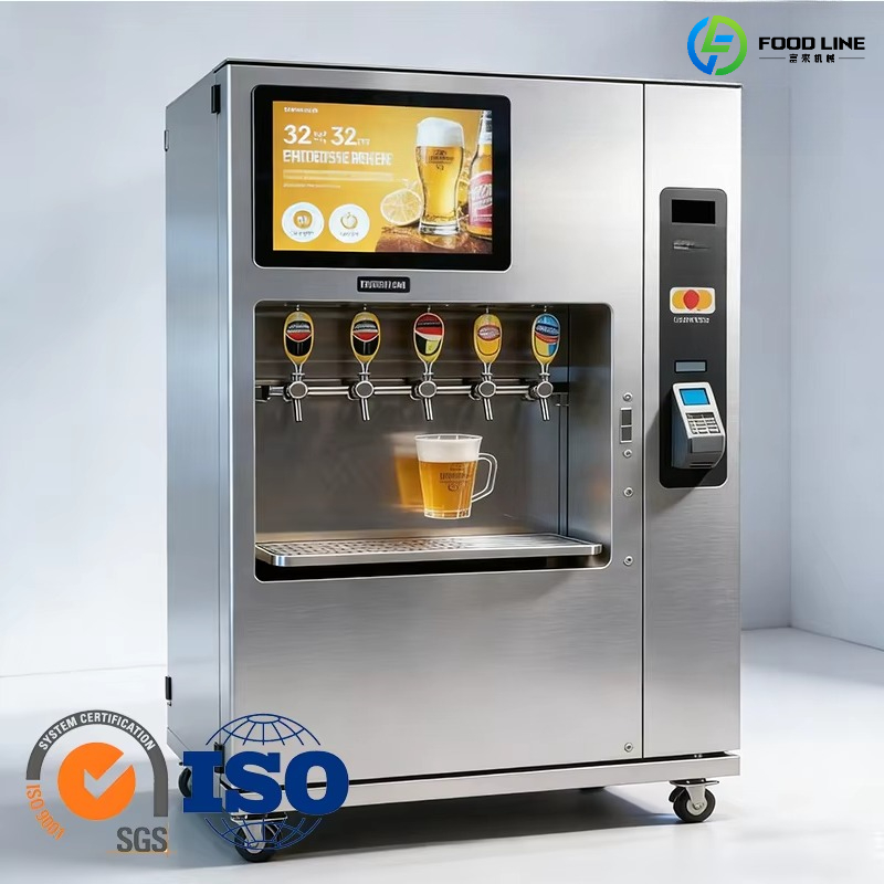 Selbstbedienungs-Metall-Bierau – Popcorn Vending Machine Bewertung und Preis
