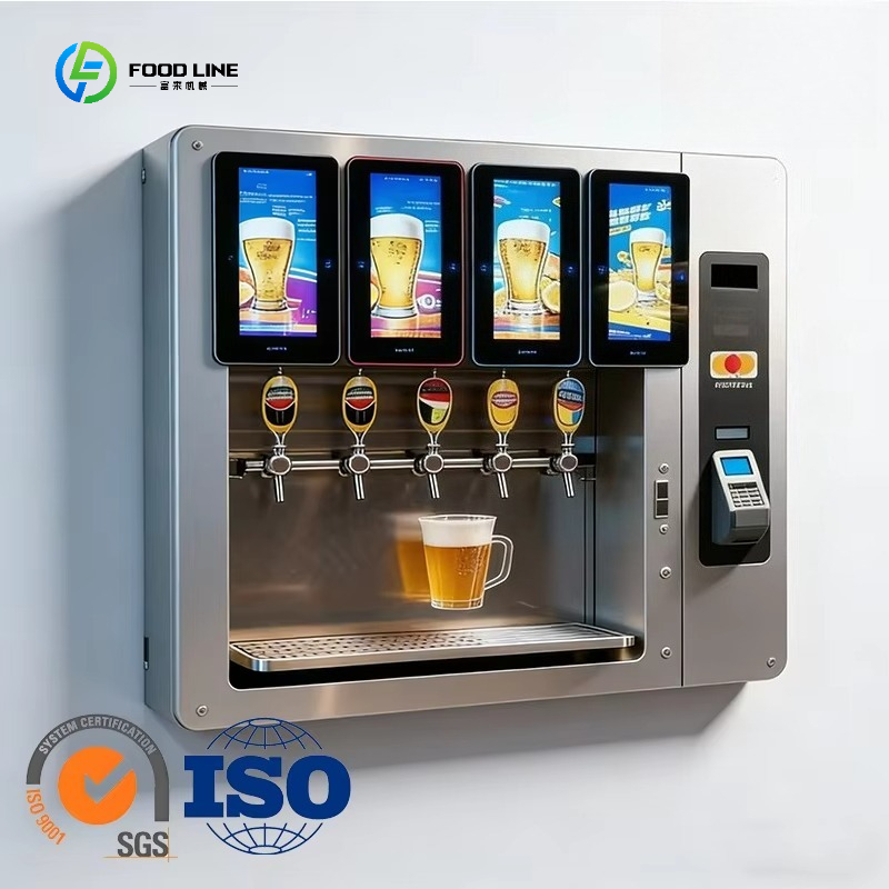 Selbstbedienungs-Metall-Bierau – Popcorn Vending Machine Bewertung und Preis