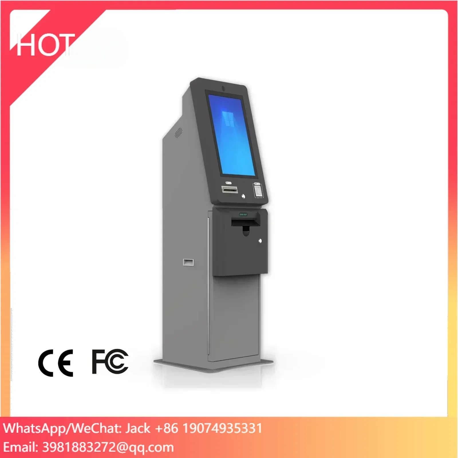 Metall-Geldautomaten-Kiosk-Tic – Ticket Redemption Machine Bewertung und Preis