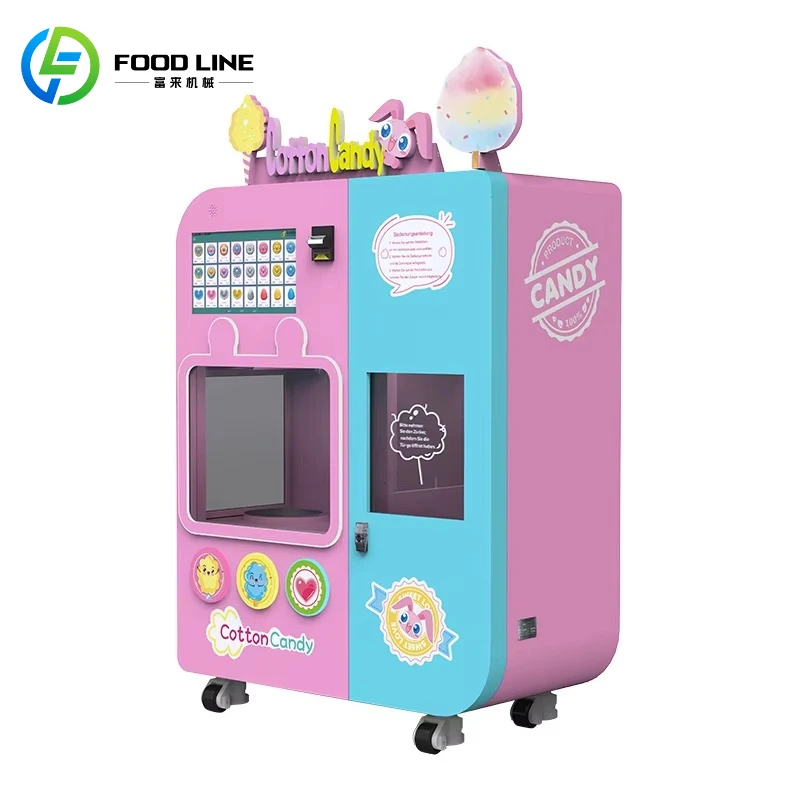Hochwertiger Zuckerwatten-Verk – Popcorn Vending Machine Bewertung und Preis