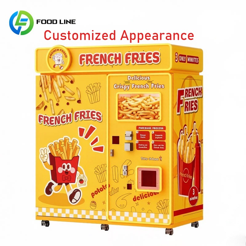 Vollautomatischer Pommes-Frite – Popcorn Vending Machine Bewertung und Preis