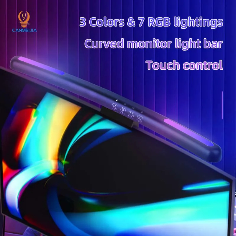 Gebogene LED-Monitor Licht lei – Arcade No Bewertung und Preis